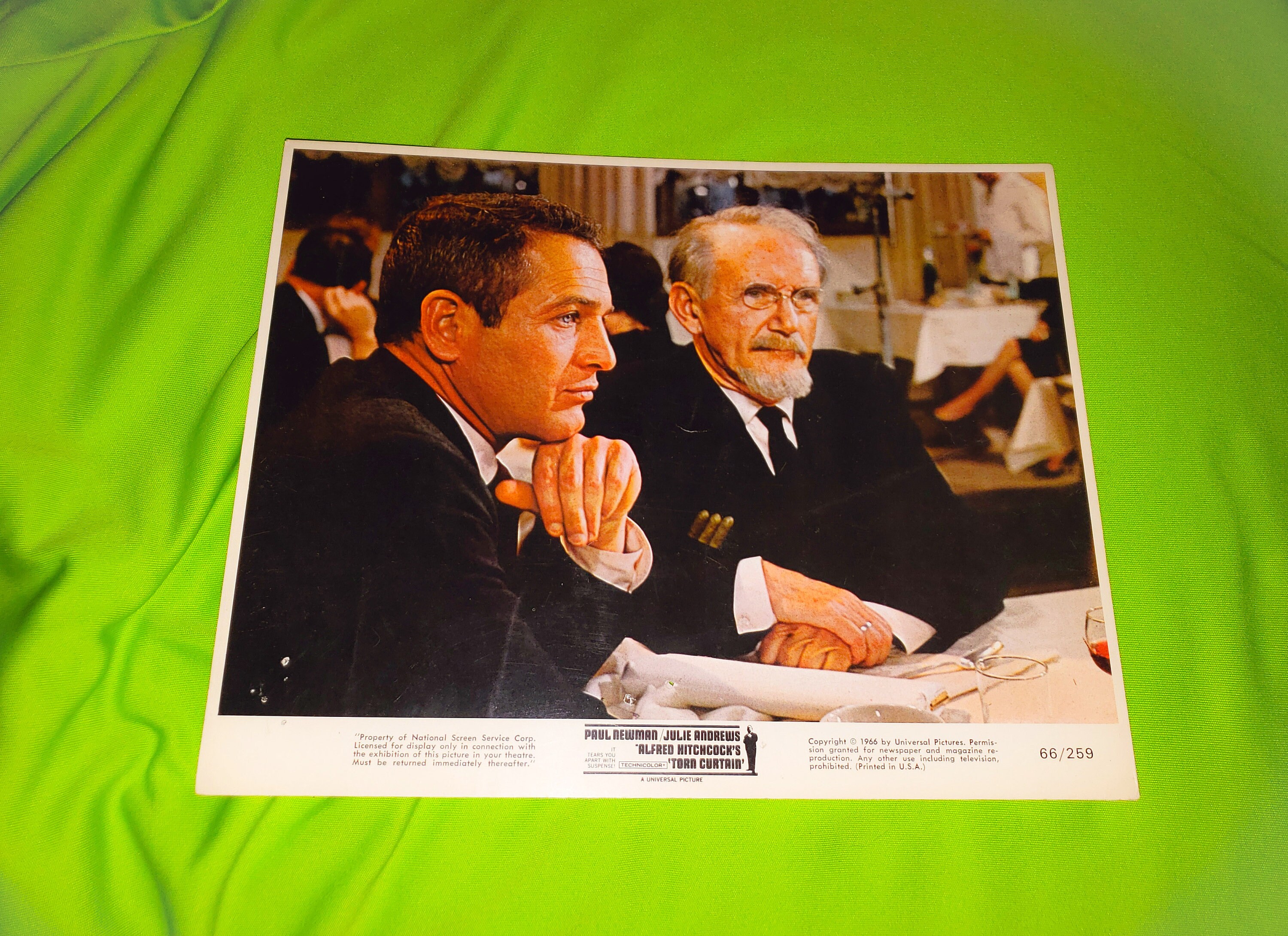Rare Paul Newman Torn Curtain 1966 8 X 10 Lobby Card Etsy