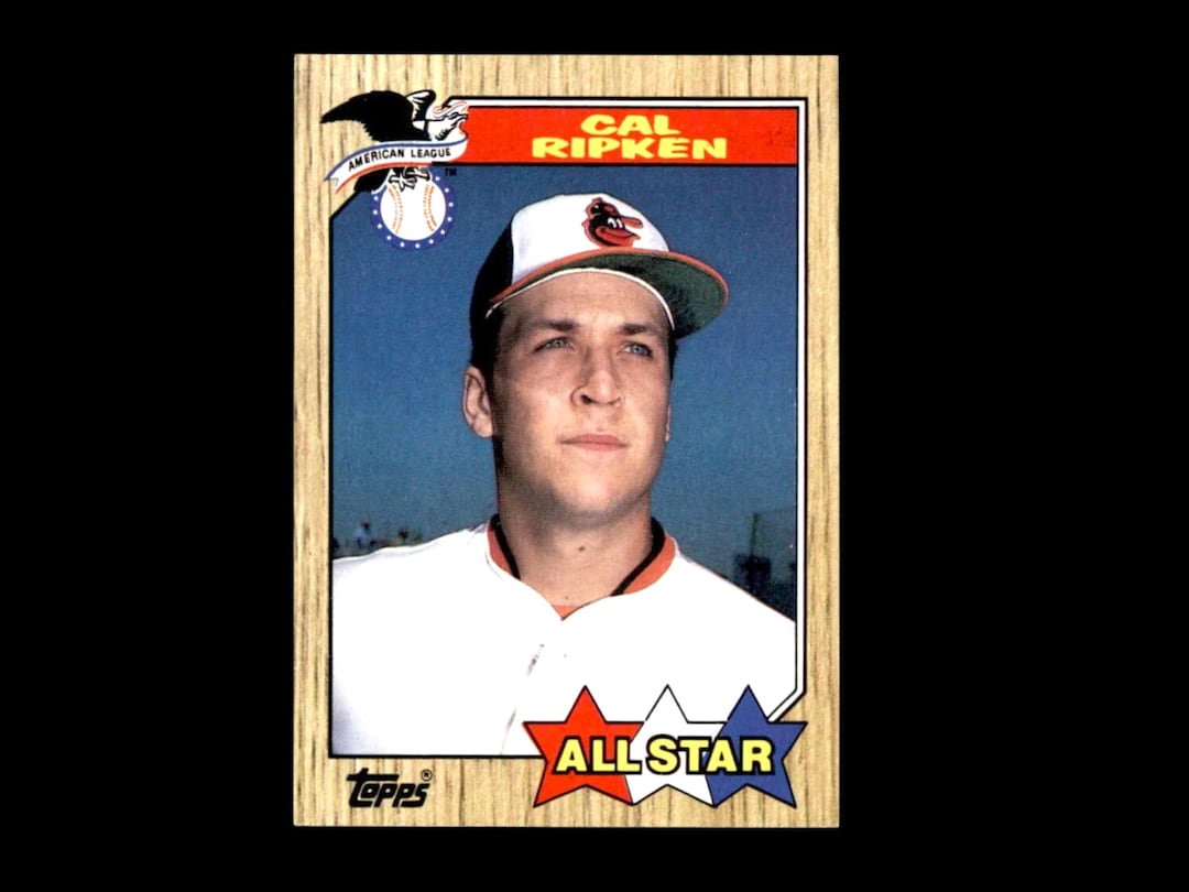 Vintage - 1987 Topps #609 Cal Ripken Jr. AS NM+ - Etsy