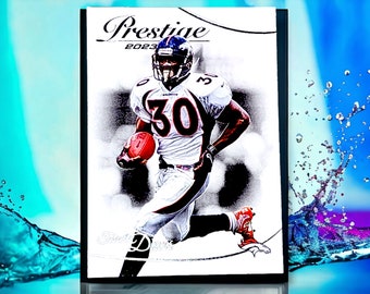 2023 Panini Prestige Football Terrell Davis Denver Broncos HOF #96