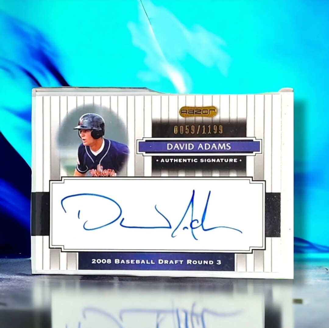 2008 Razor Signature Series DAVID ADAMS Auto 130 /1199 - Etsy