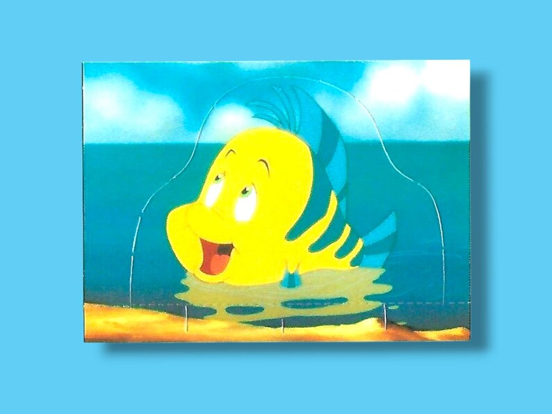 1991 Pro Set Disney the Little Mermaid Stand-up Trading Card #12 ...
