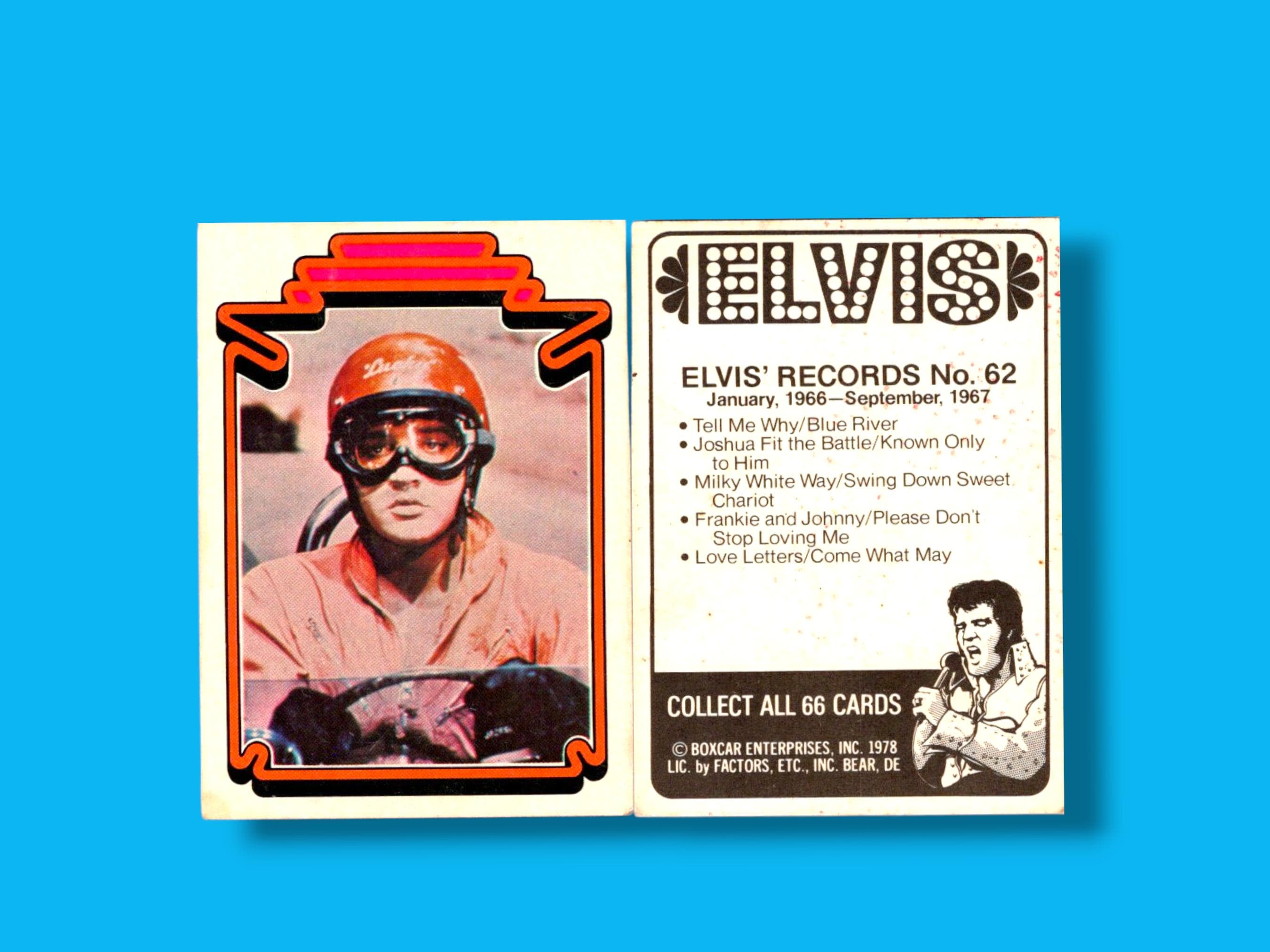 Elvis Boxcar Cards - Etsy