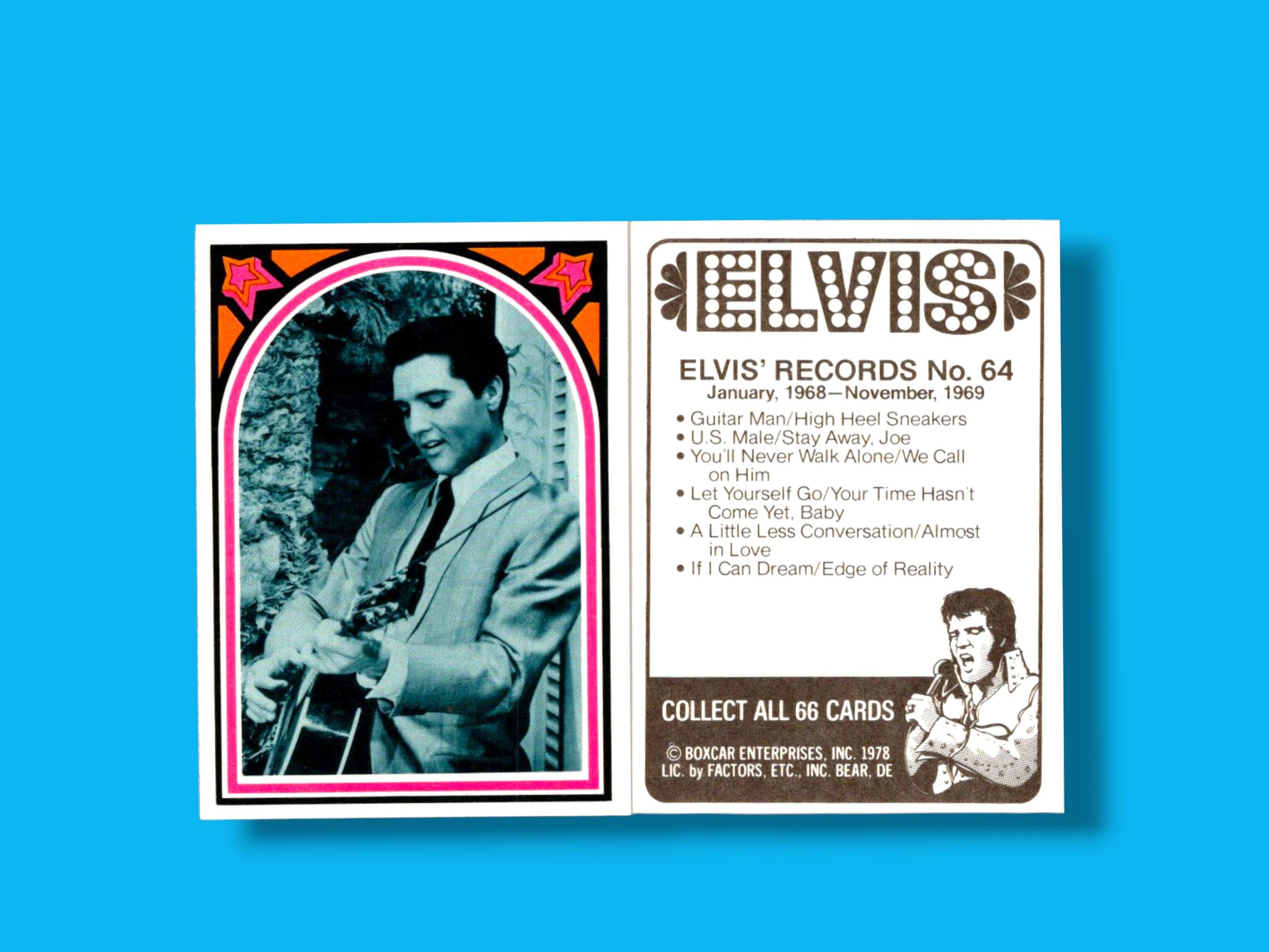 rare elvis presley trading cards Amazon.com: 20 Pieces ID Card Hologram Business Self Stick ID Hologram Cards,  2.05 x 3.3 Inch main image 0