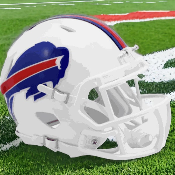 Buffalo Bills Vintage Helmet Etsy