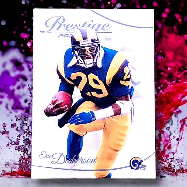 2023 Panini Prestige Football Eric Dickerson Los Angeles Rams H O F #172