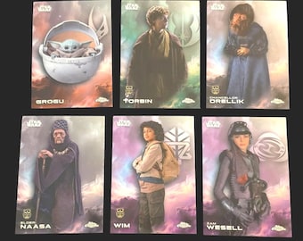 Luke Skywalker 2023 Topps Chrome Star Wars Manga Madness Sub Set