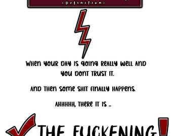 PNG, CUSS WORD, Bad Day, Sublimation, Funny,