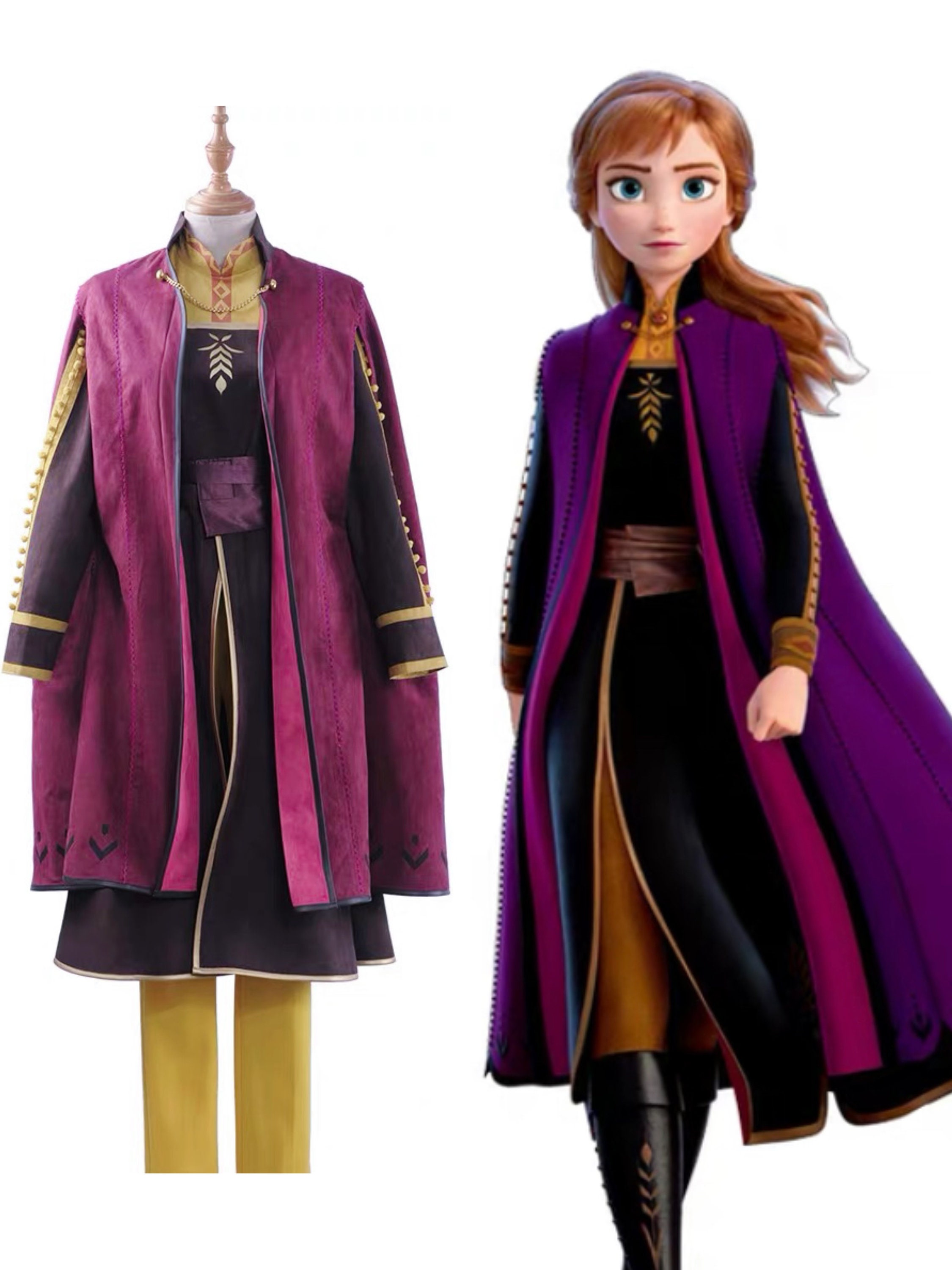 Anna Frozen Cape Etsy UK