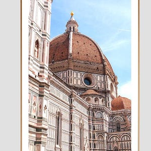 Santa Maria del Fiore (Duomo) Florence, Italy print