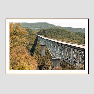 Mount St. Helens Hoffstadt Bridge - print