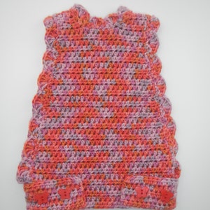 ChookVest #25 chicken vest/sweater/jumper/tabard - adjustable, soft, machine-washable. For rescued ex-battery hens, & protecting sore skin