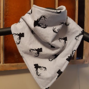 Comfy Bandana Bib Adult Teen Water Resistant Reversible Special Needs
