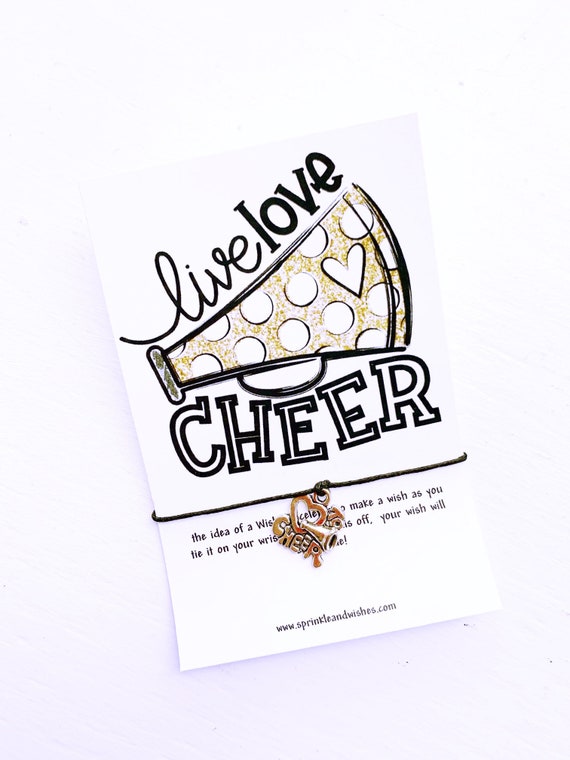 Team Bracelet Cheer, Team Bracelet for Encouragement, Team Spirit