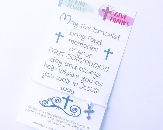 first communion presents girl