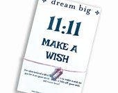 Make a Wish, 11 11 Wish Bracelet, Good Luck Bracelet, Friendship Gift, 5 Dollar Gift, 5 Dollar Bracelet, Make a Wish Bracelet Il_170x135