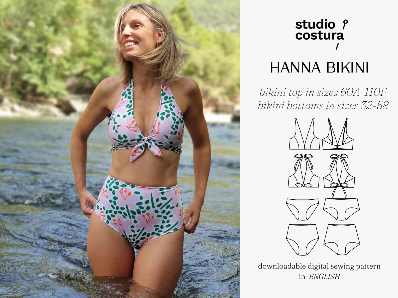 costume da bagno da cucire bikini