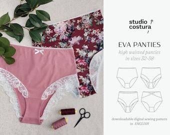 ENGELS digitaal naaipatroon PDF Eva Panty