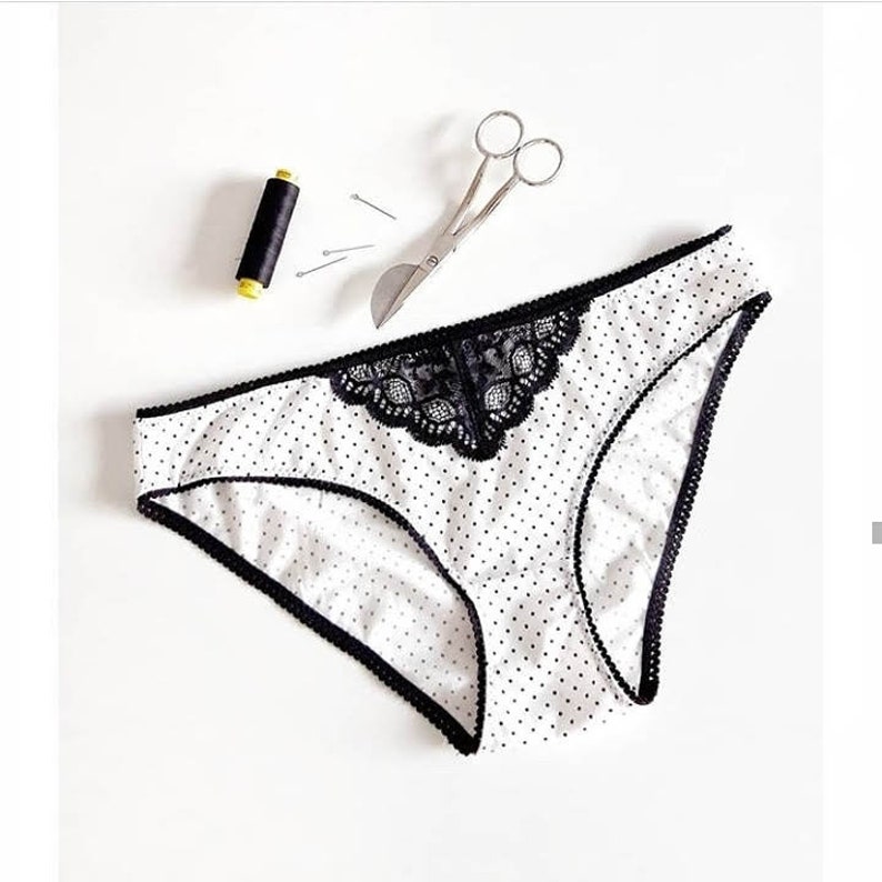 SPANISH PDF Digital Sewing Pattern Vera Panties Lingerie Etsy