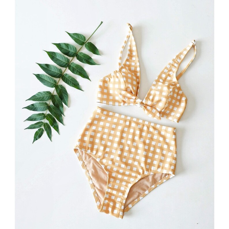 SPANISH PDF Digital Sewing Pattern HANNA Bikini Swimwear Etsy