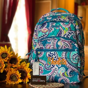 Vera Bradley Factory Style Essential Large Backpack Waikiki