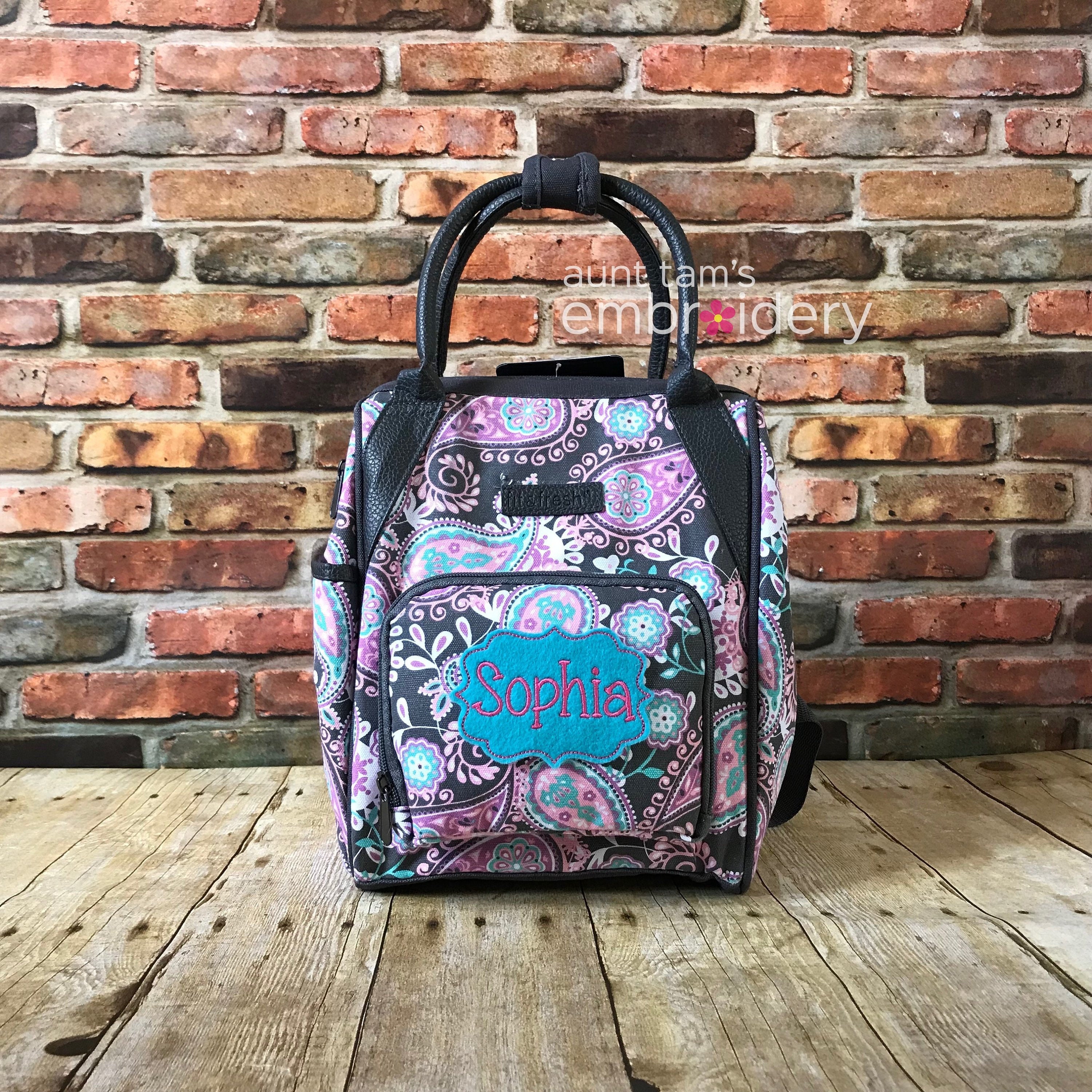 Adult Personalized Lunch Box Backpack Backpack Lunch Bag Etsy