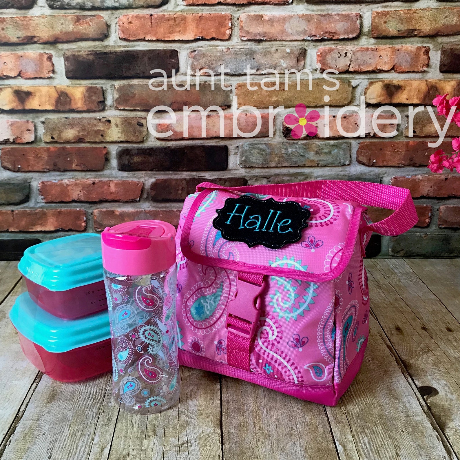 SALE Kids Personalized Custom Lunch Box Kit Water Bottle Etsy