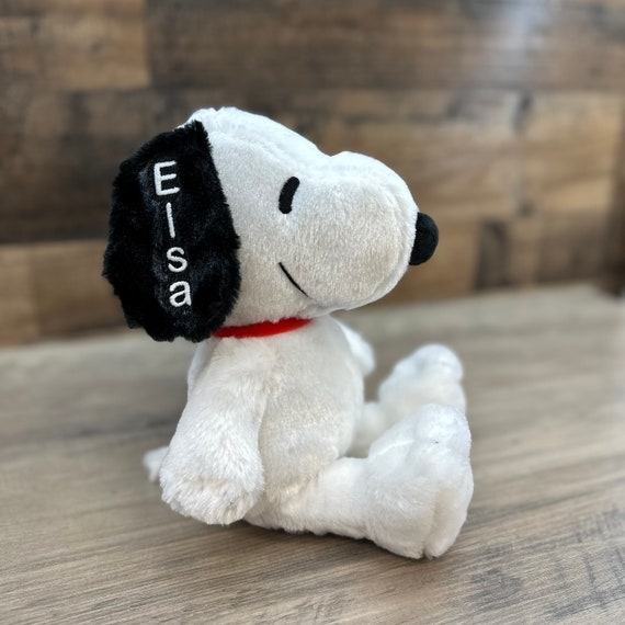 Peluche Snoopy personalizado con nombre de peluche animal bordado -   España