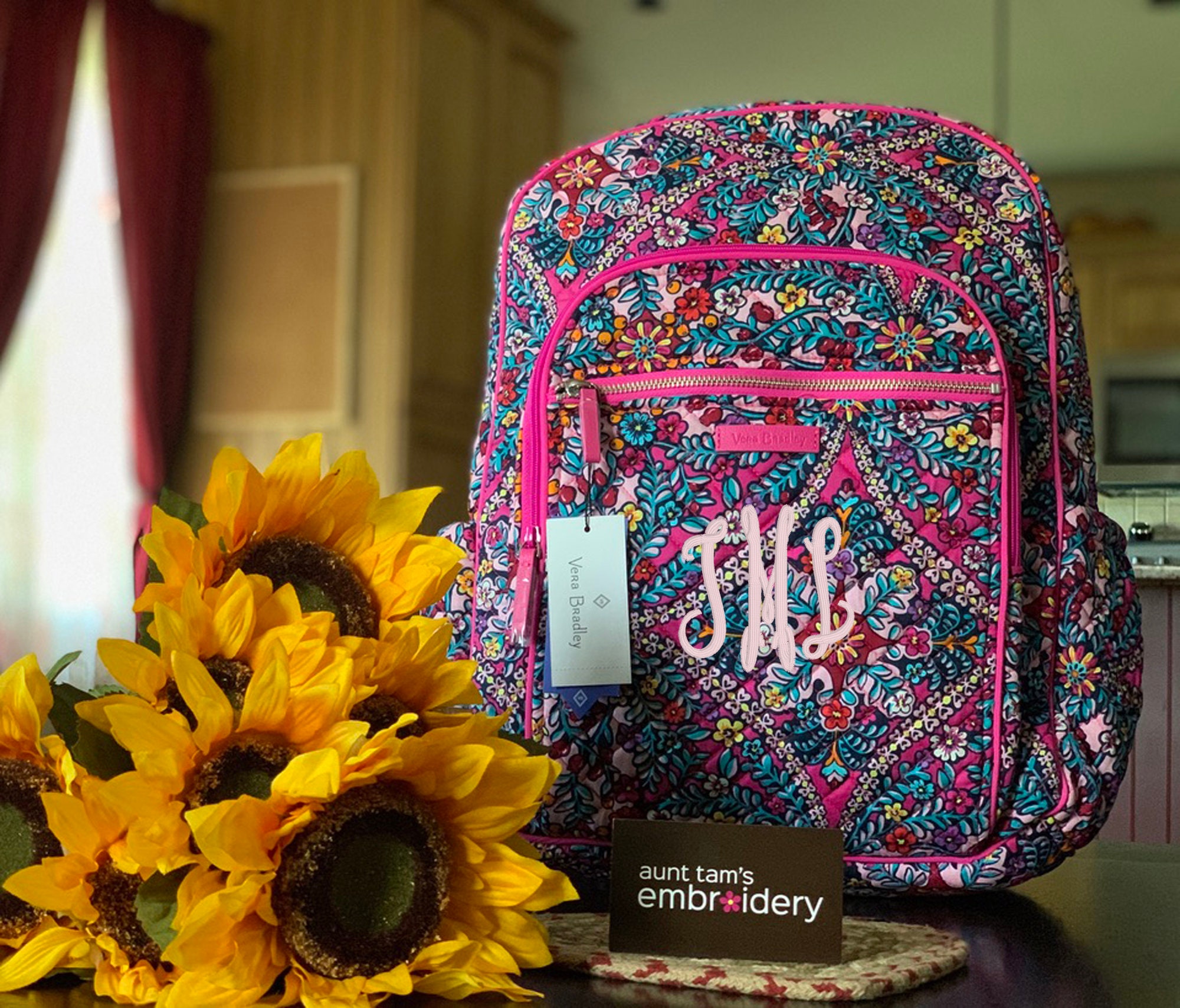 vera bradley campus tech backpack