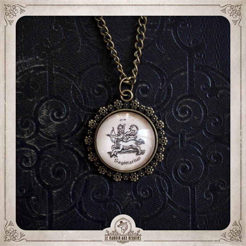 Petite médaille Sagittaire or rose