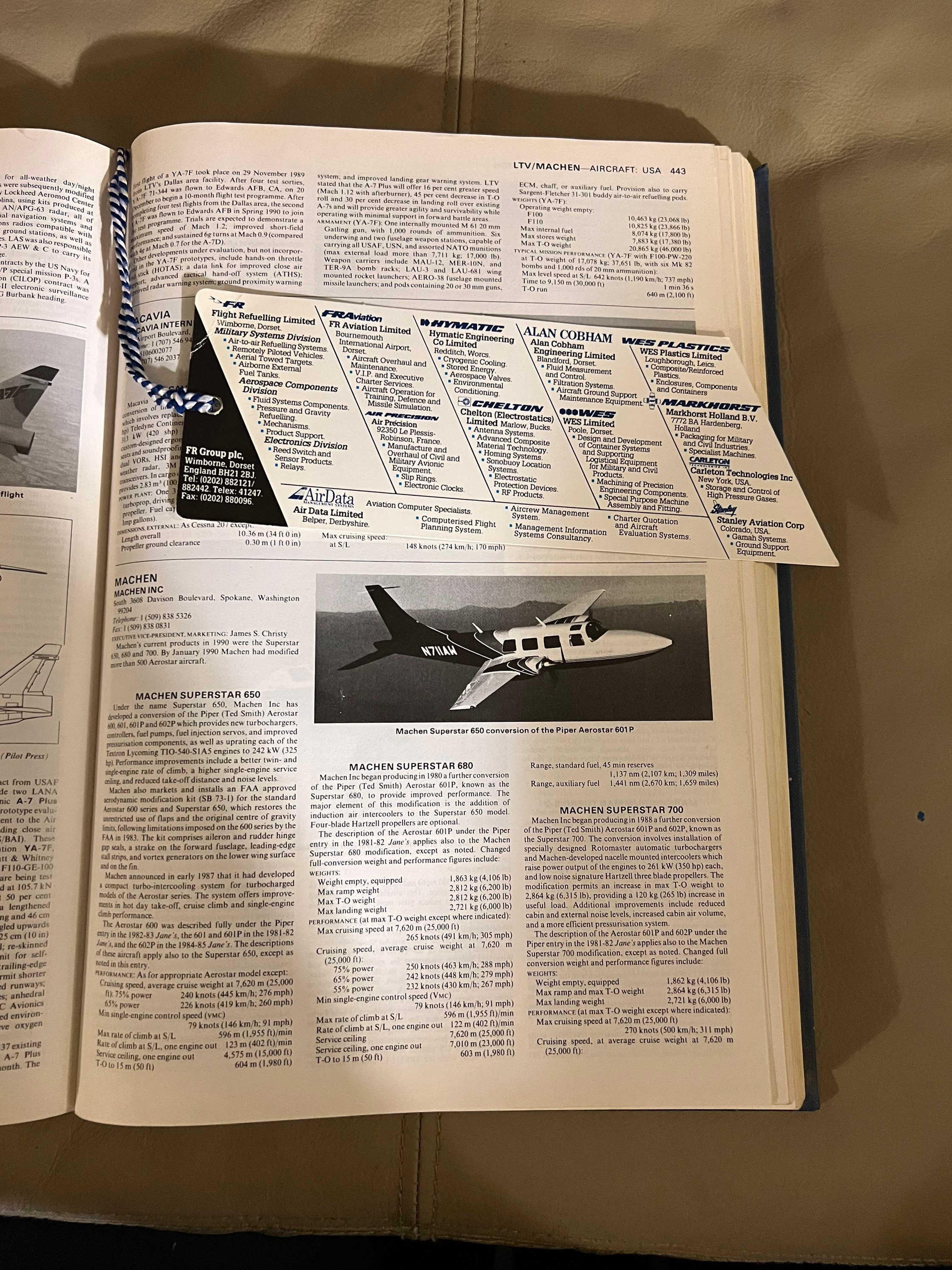 洋書 JANE'S ALL THE WORLD'S AIRCRAFT 1990-91 Jane's All the World's Aircraft 1990-91 - Etsy