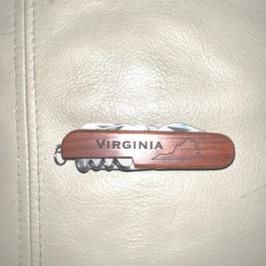Swiss Army Style Knife - Virginia & Marine Corp
