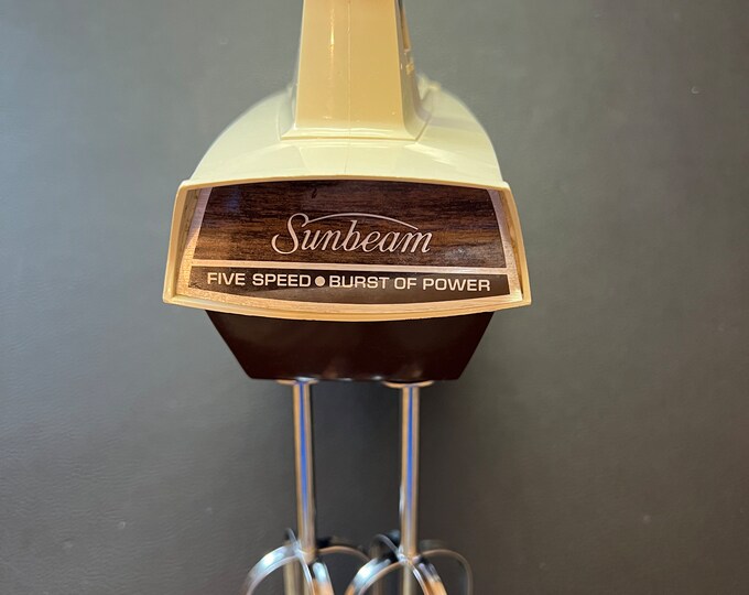 Sunbeam Mixmaster Heavy Duty circa 1974 Etsy
