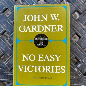 No Easy Victories by John Gardner - First Edition - (Copyright 1968)