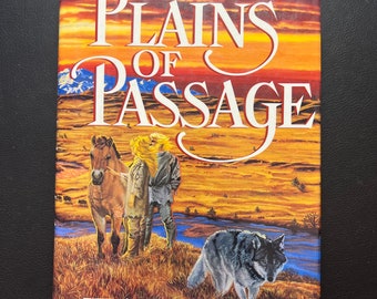 The Plains of Passage by Jean M. Auel - First Edition - (Copyright 1990)