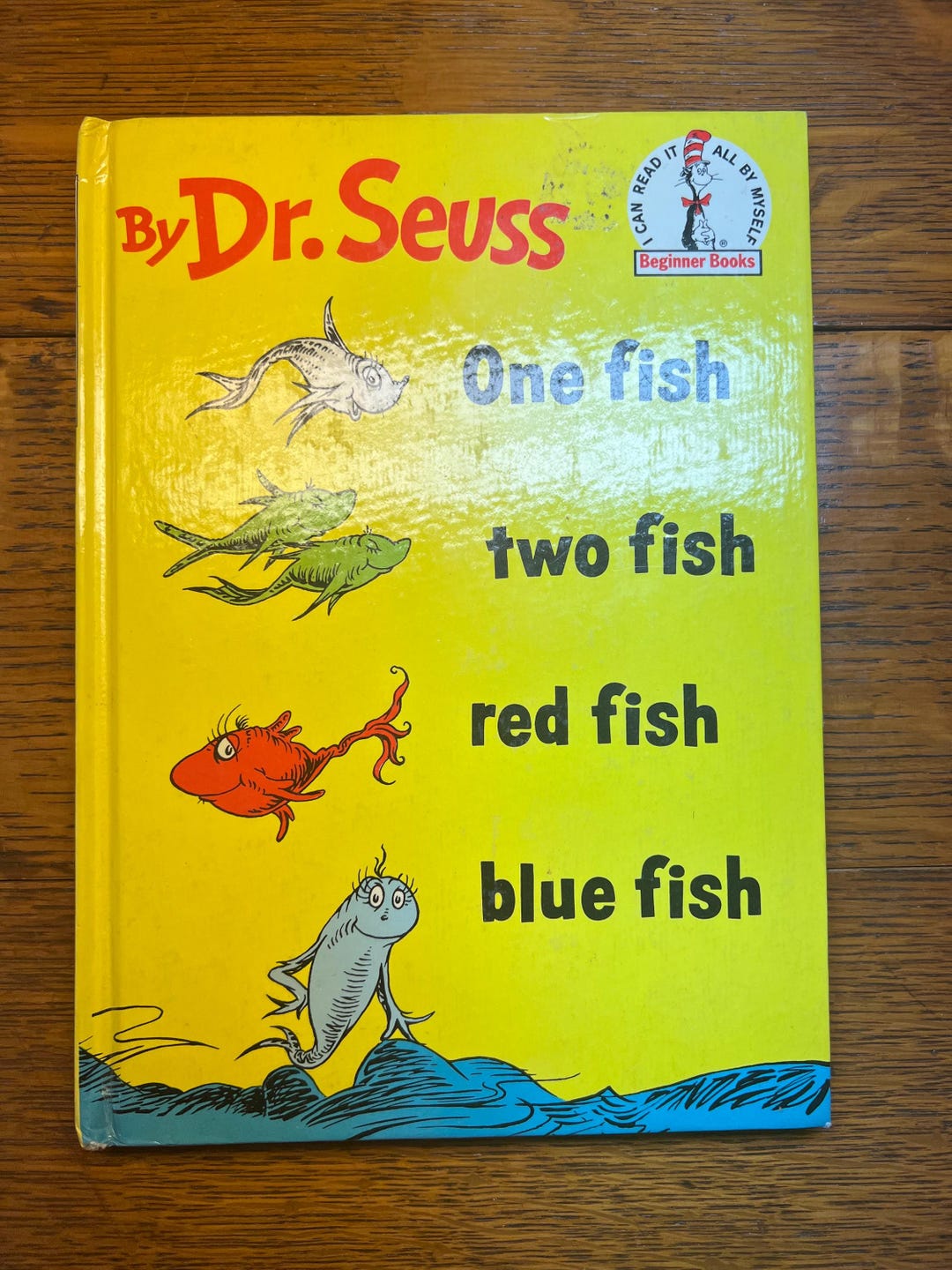 One Fish Two Fish Red Fish Blue Fish by Dr. Seuss (copyright 1960) - Etsy