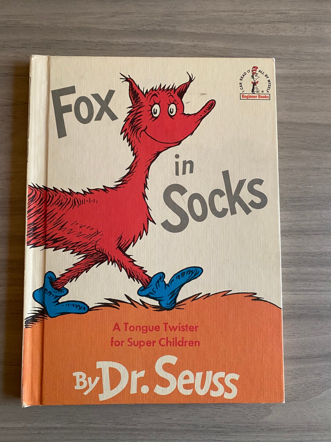 Fox in Sox by Dr. Seuss (copyright 1965 Early Edition) Bookclub