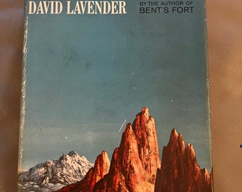 Red Mountain- A Novel of The Boom Days in Colorado- First Edition- (Copyright 1963)