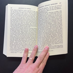 Jefferson in Power by Claude Bowers First Sentry Printing copyright ...