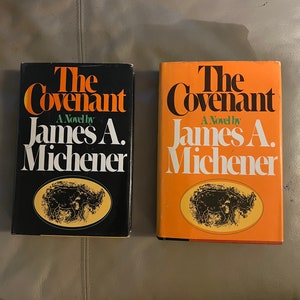 The Covenant - Volume 1 & 2 - by James Michener (Copyright 1980)