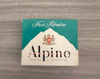 are alpine cigarettes still made Alpine Cigarette Lighter - Advertising
