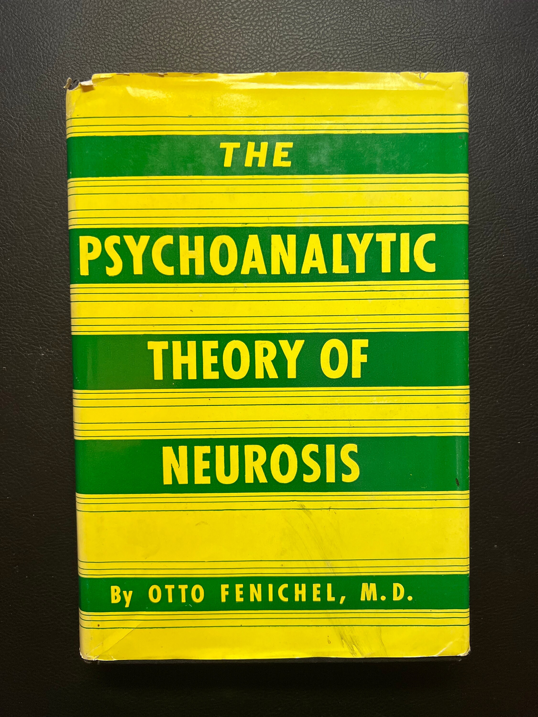 The Psychoanalytic Theory of Neurosis by Otto Fenichel (copyright
