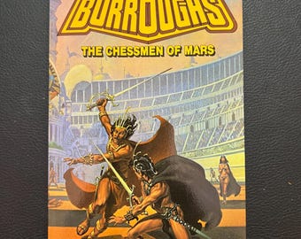 The Chessmen of Mars - Book 5 of The Martian Tales by Edgar Rice Burroughs (Copyright 1981)