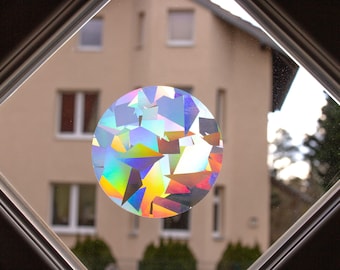 Sun Catcher Sticker Splitter Large Circle