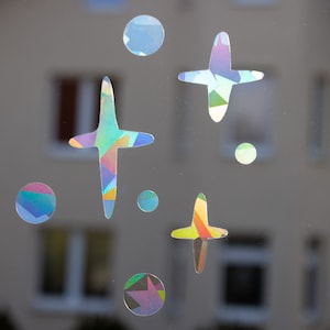 Sun Catcher Sticker Splitter Sparkle