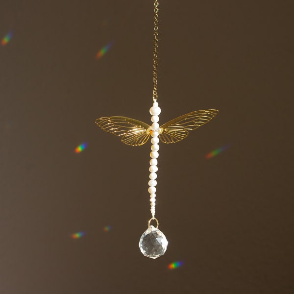 Sun Catcher Dragonfly - HannischJewelry