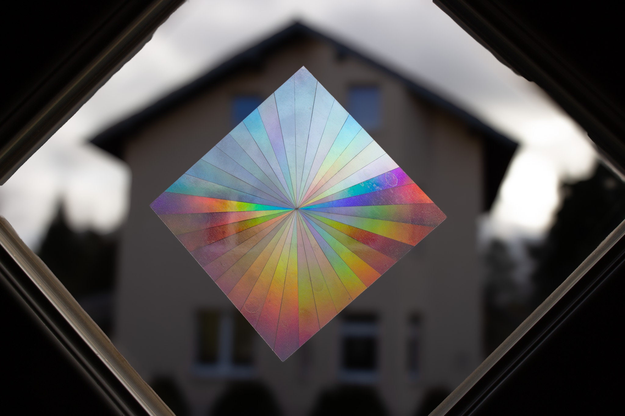 Lightcatcher Sticker Sun Catcher Sticker Radiant Large Square - Etsy