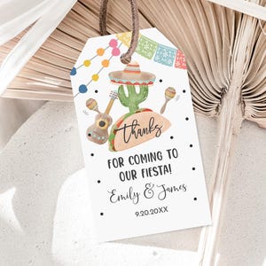 Taco Bout A Baby Favor Tags Fiesta Baby Shower Party Favor Cactus Bedankt Tags Mexicaans Cadeaukaartje Bewerkbare Afdrukbare Southwest Bab243