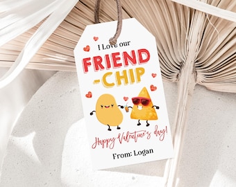 Chips Valentinstag Tags: Ausdruckbare Kinder Klassenzimmer Karten Vat68