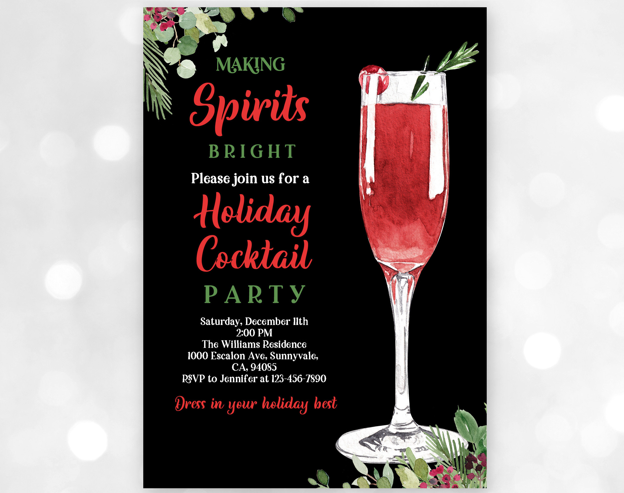 Cocktail party invitation discount