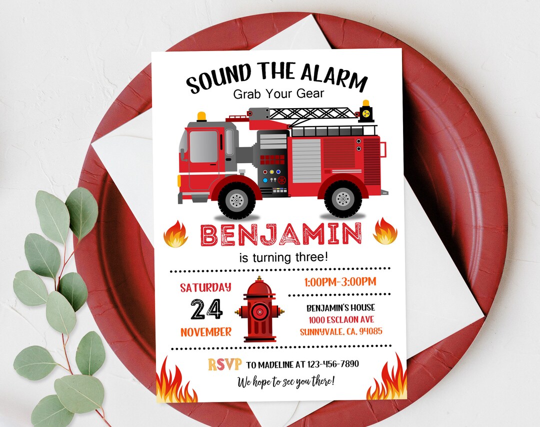 Firetruck Birthday Invitation Party Invite Boy First 1st Firefighter Big Truck Fireman Party Invite Editable Template Download Bir71 - Etsy firetruck-birthday-invitation-party-invite-boy-first-1st-firefighter-big-truck-fireman-party-invite-editable-template-download-bir71-etsy